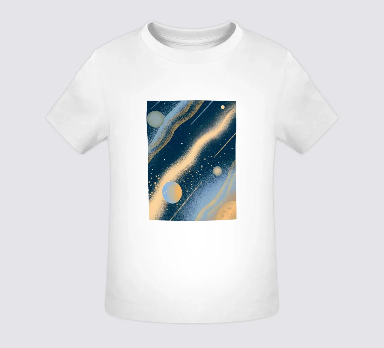 Outer Space Planets baby t-shirt by SOUL SHOP