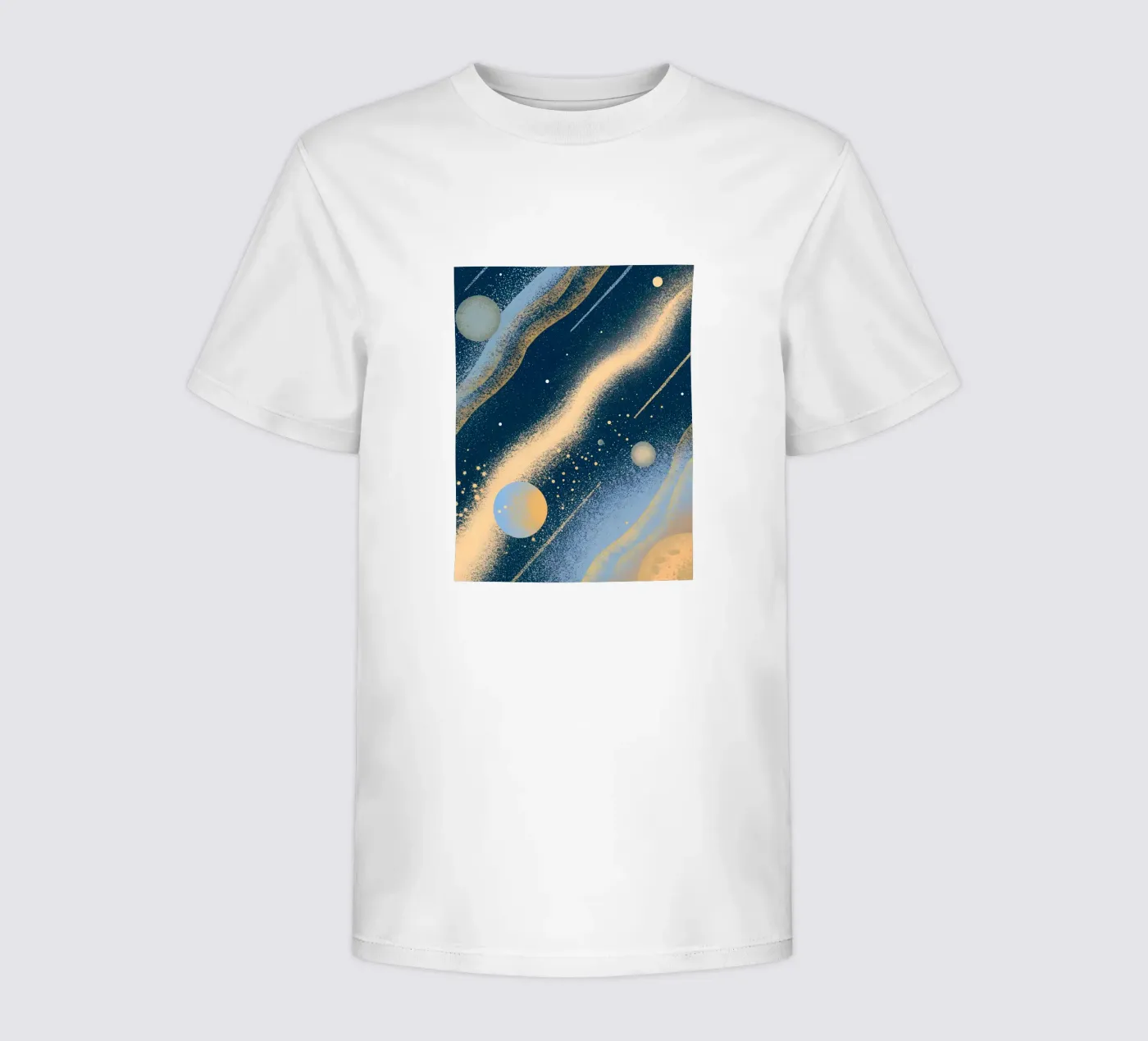 Outer Space Planets kinder t-shirt van SOUL SHOP