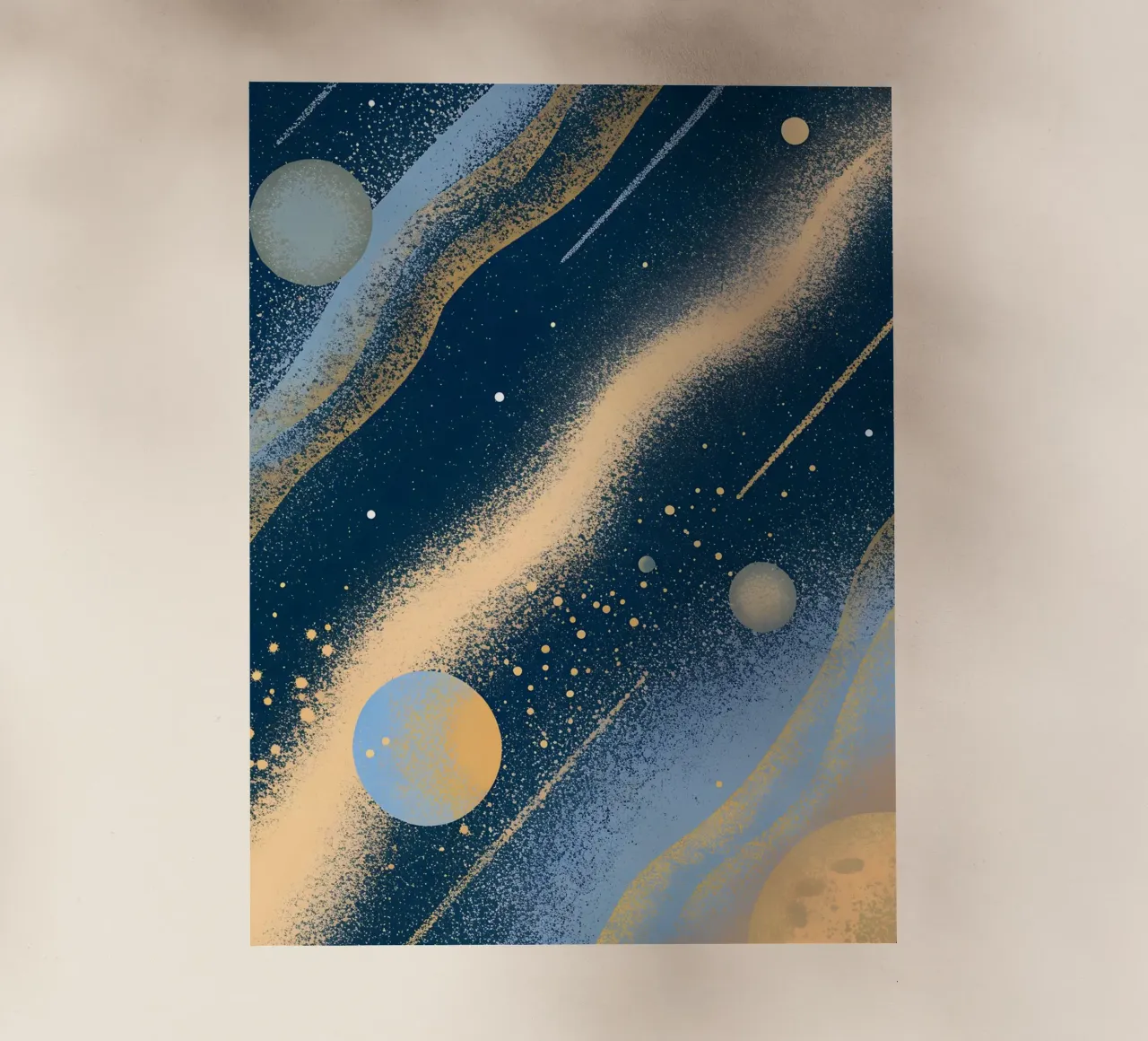 Pianeti dello spazio esterno pellicola backlit da SOUL SHOP