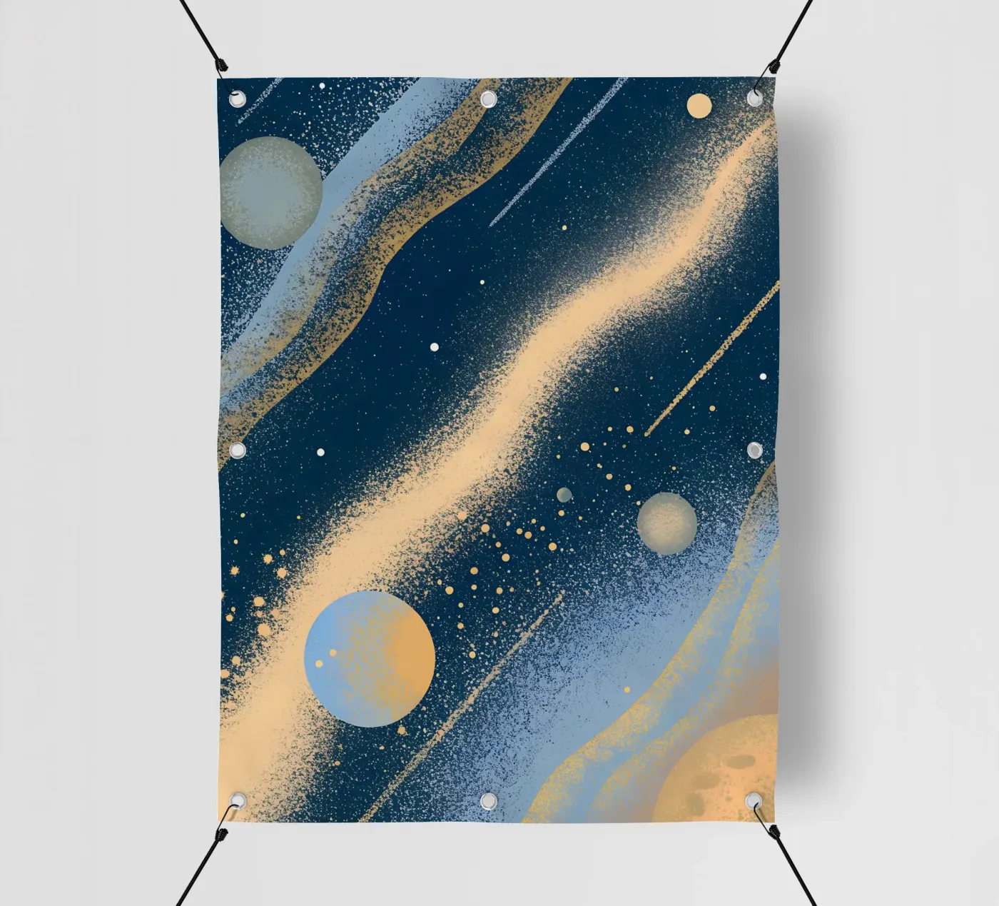 Pianeti dello spazio esterno telo in pvc da SOUL SHOP