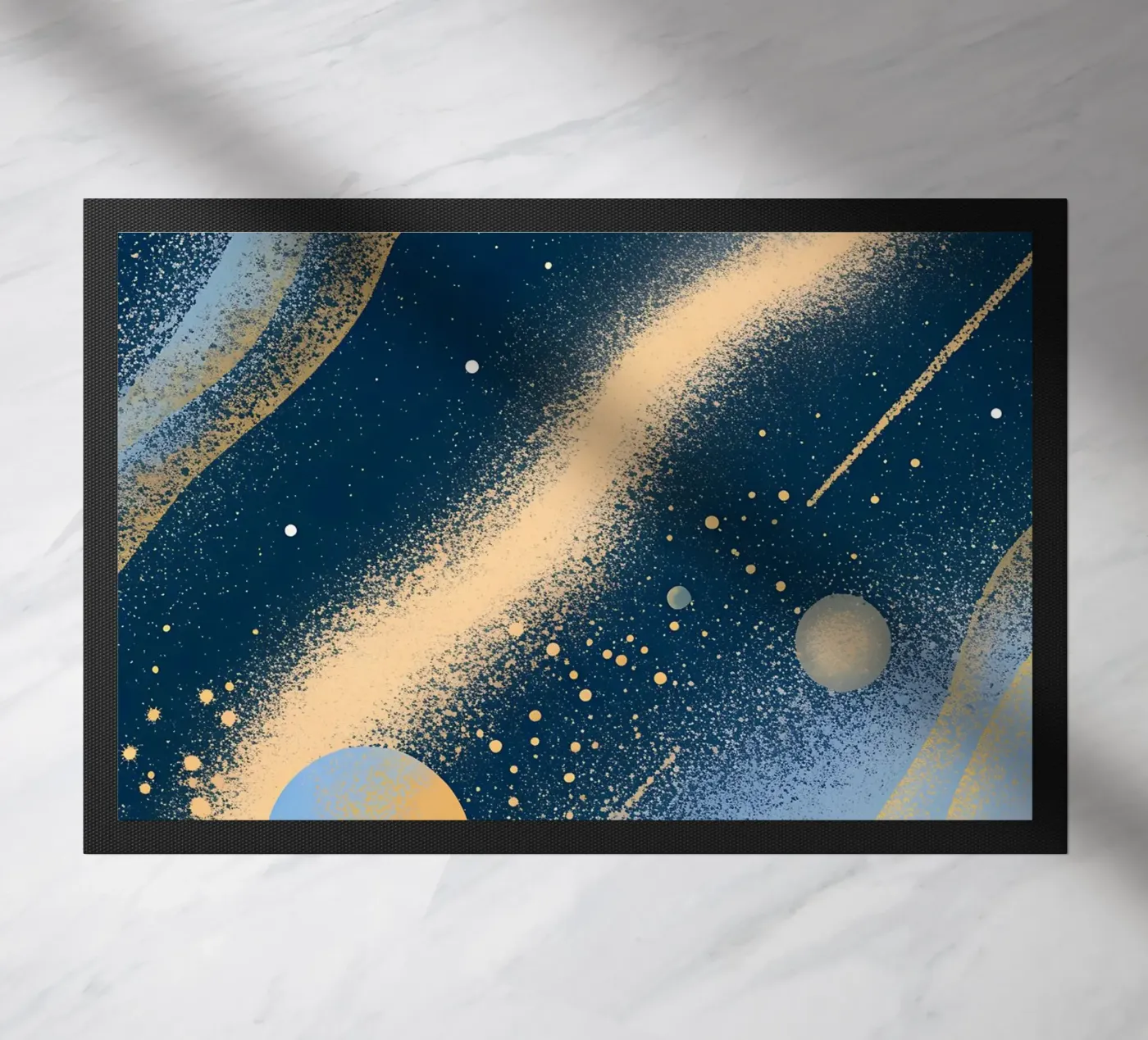 Outer Space Planets Fußmatte von SOUL SHOP