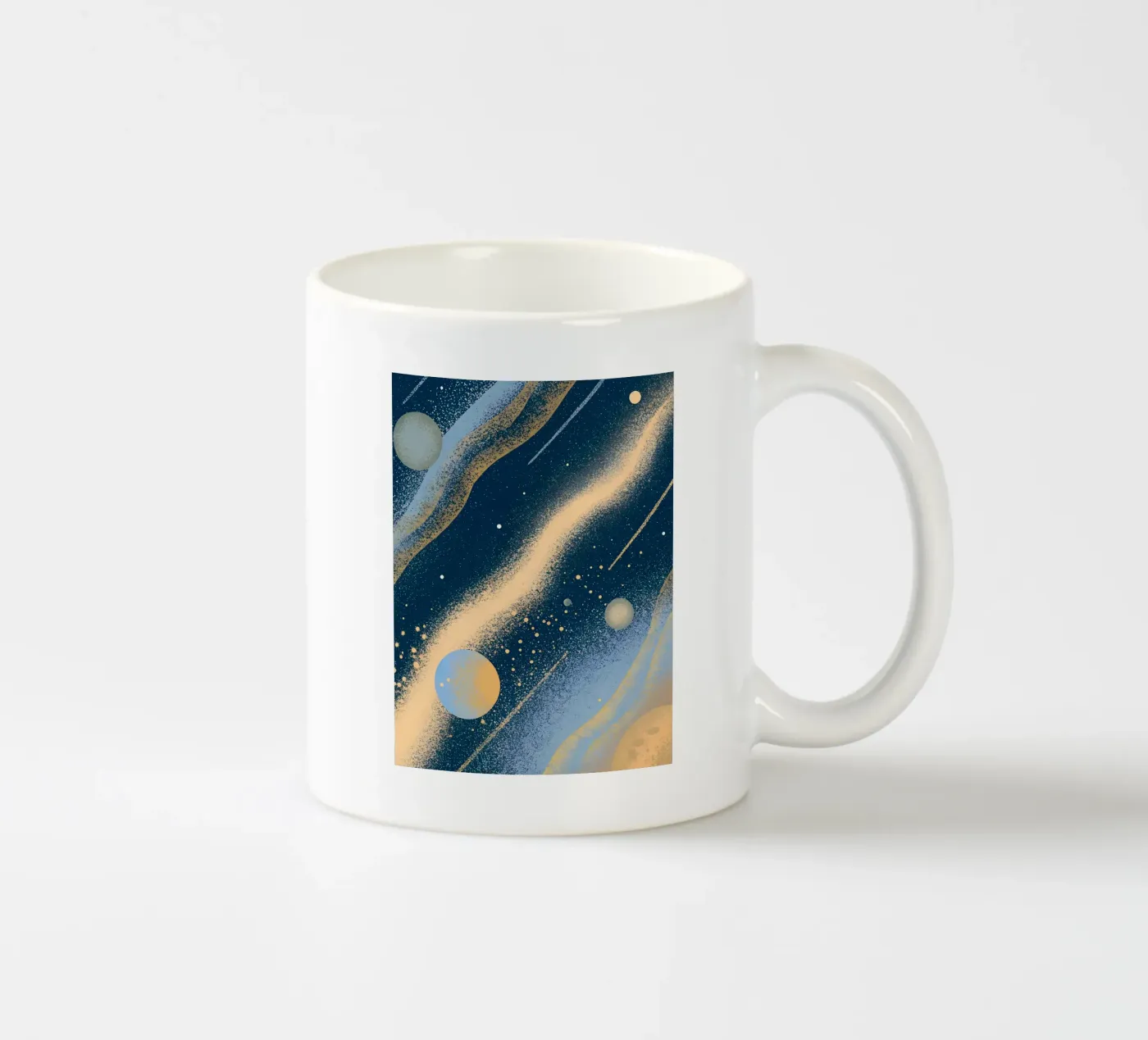 Outer Space Planets tazza in ceramica da SOUL SHOP