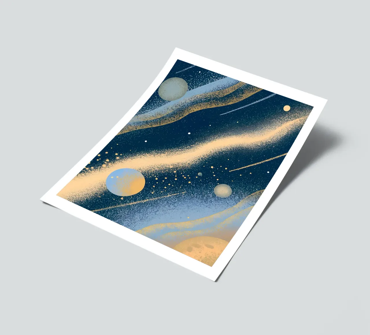 Outer Space Planets sticker sheet by SOUL SHOP