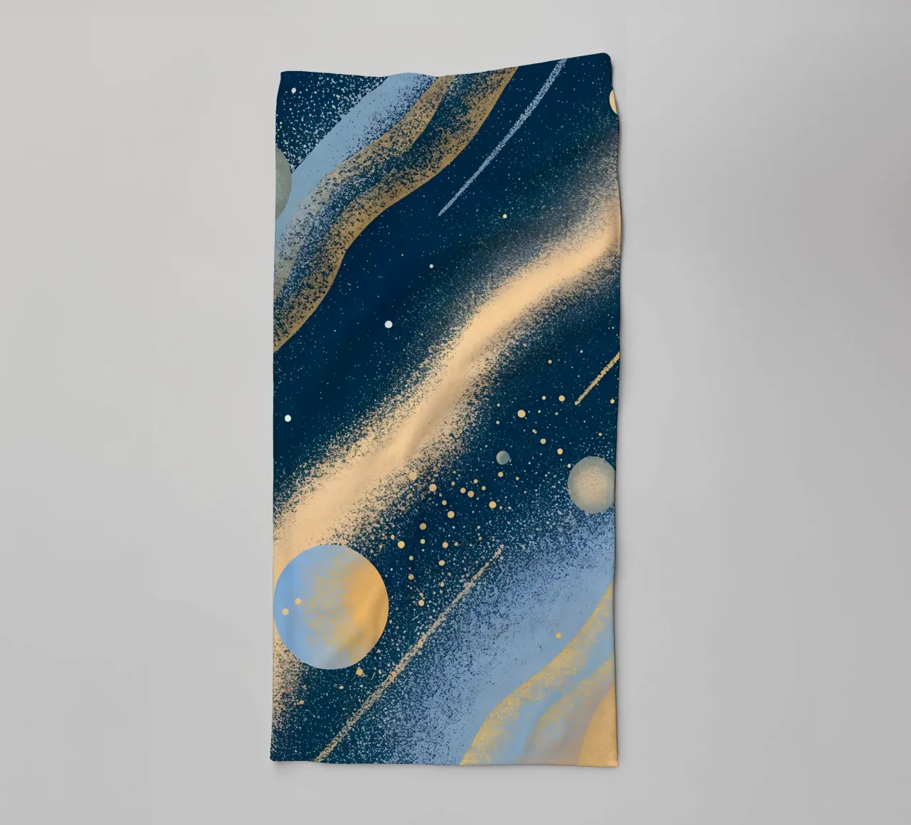 Outer Space Planets towel by SOUL SHOP