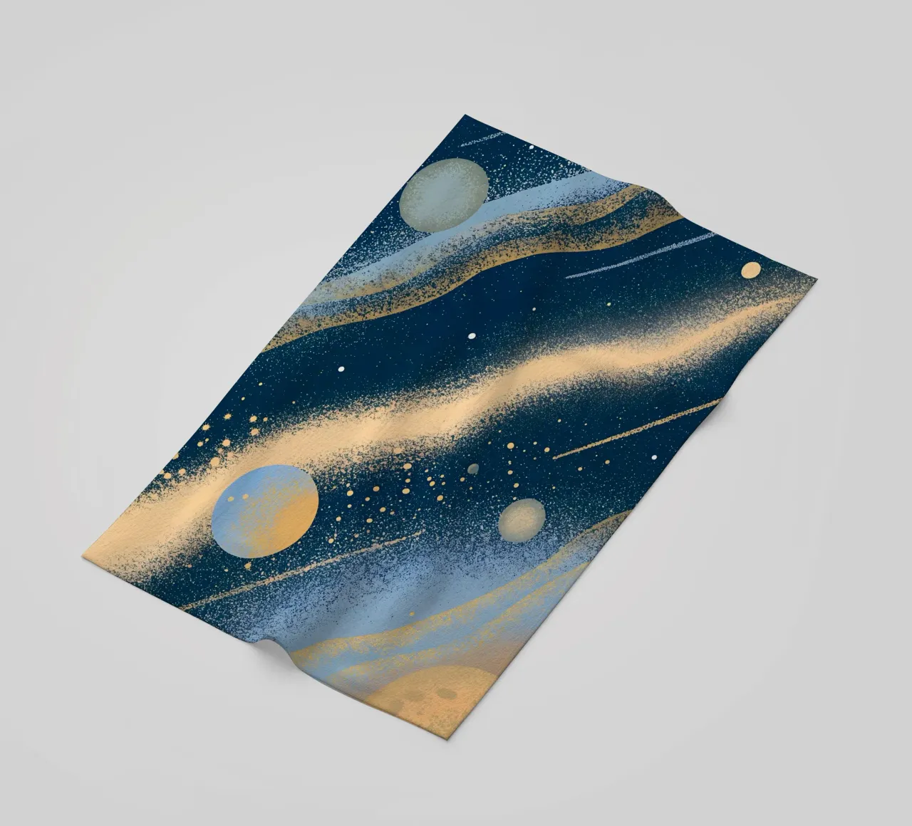 Pianeti dello spazio esterno telo mare da SOUL SHOP