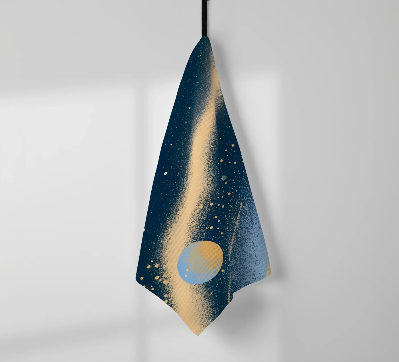 Outer Space Planets tea towel by SOUL SHOP