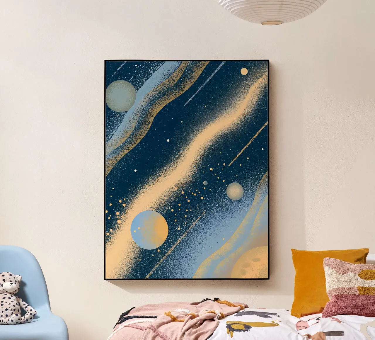 Outer Space Planets Acryl-Glas von SOUL SHOP