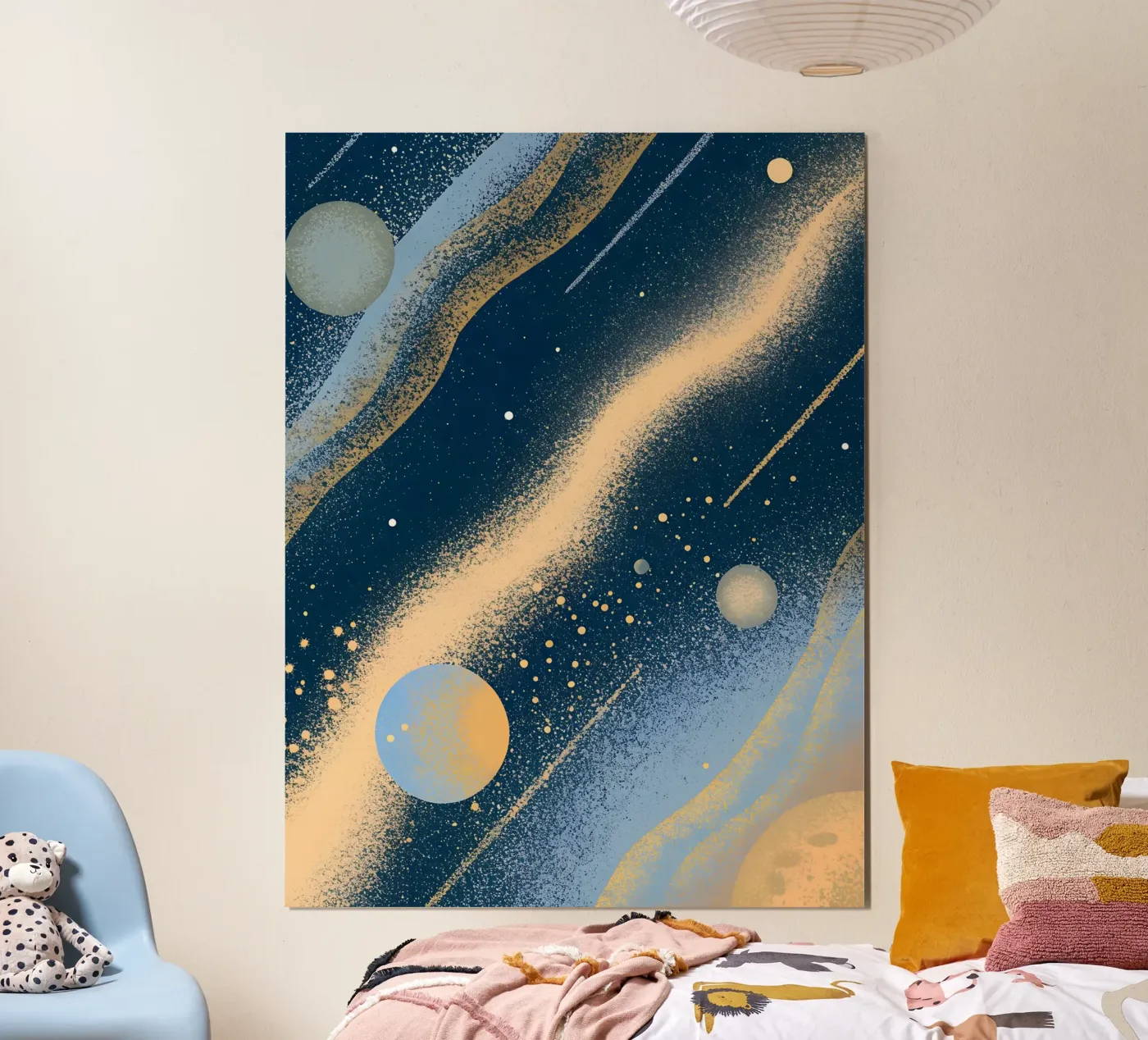 Outer Space Planets poster by SOUL SHOP