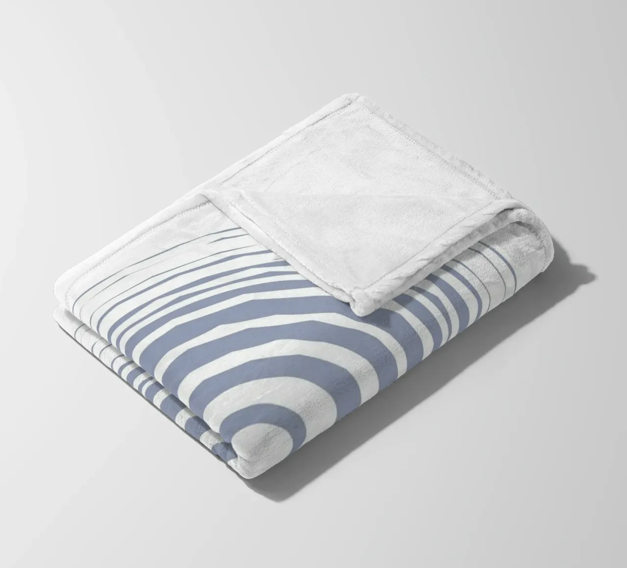 Hypnotische Minimalistische Spiraal Kunst - Moderne Abstracte Print fleecedeken van ClubArt