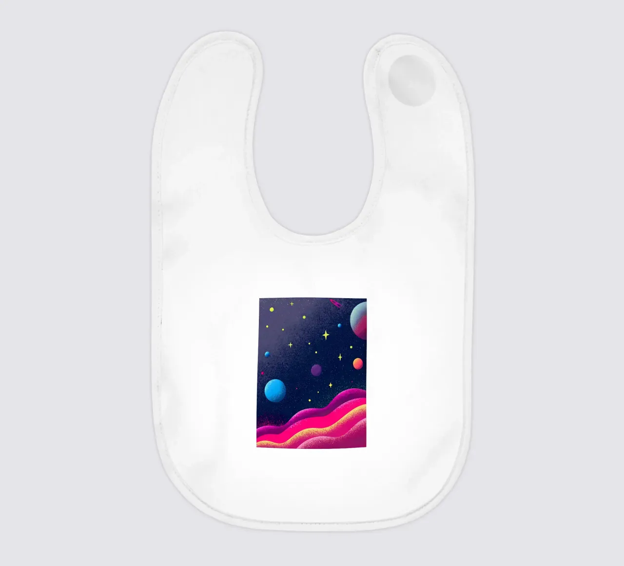 Outer Space Planets bavaglino da SOUL SHOP