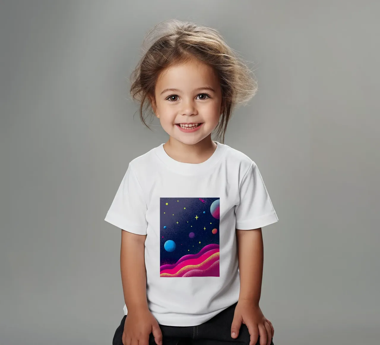 Outer Space Planets t-shirt bambini da SOUL SHOP