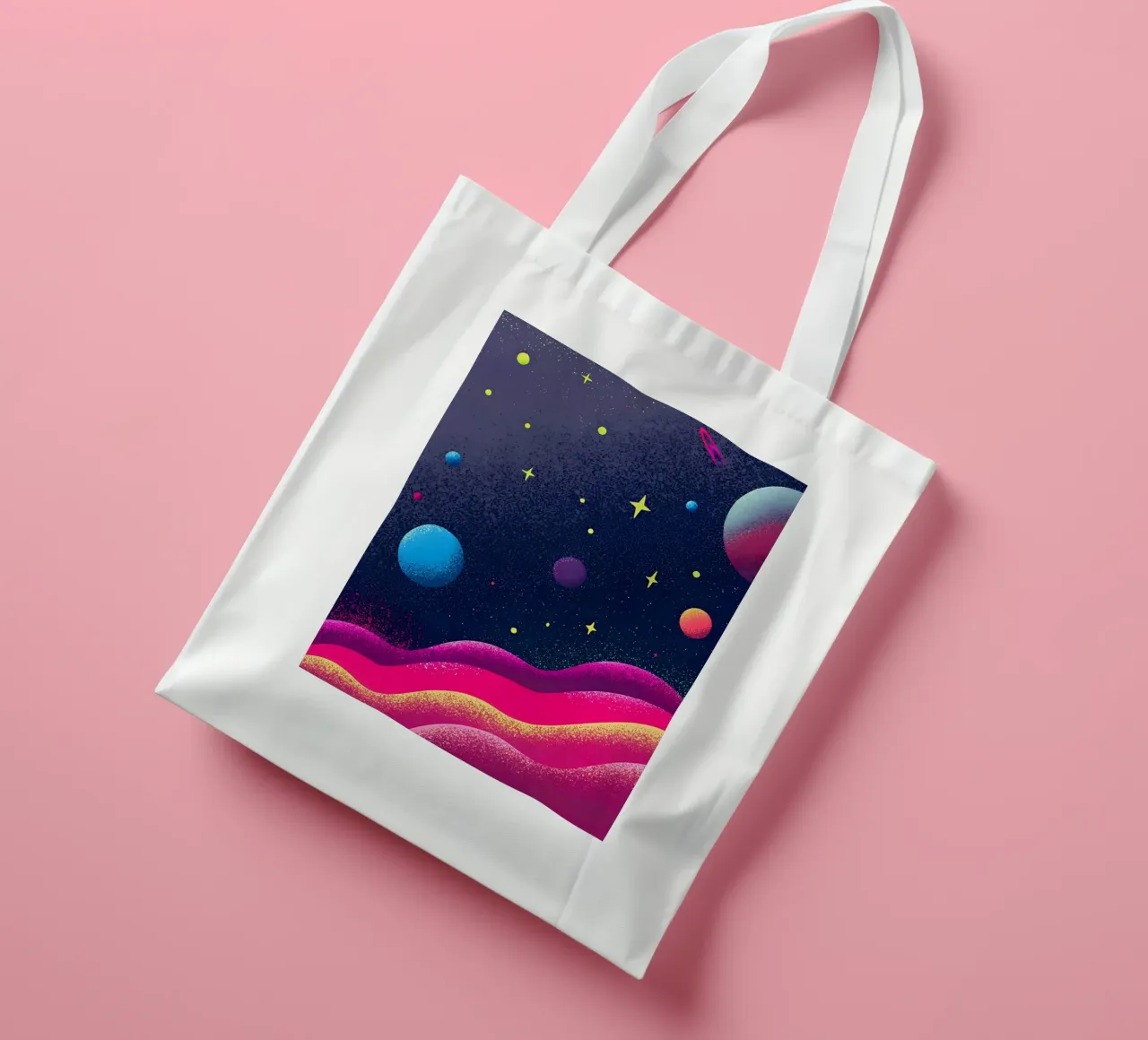 Planeten im Weltraum Jutebeutel von SOUL SHOP