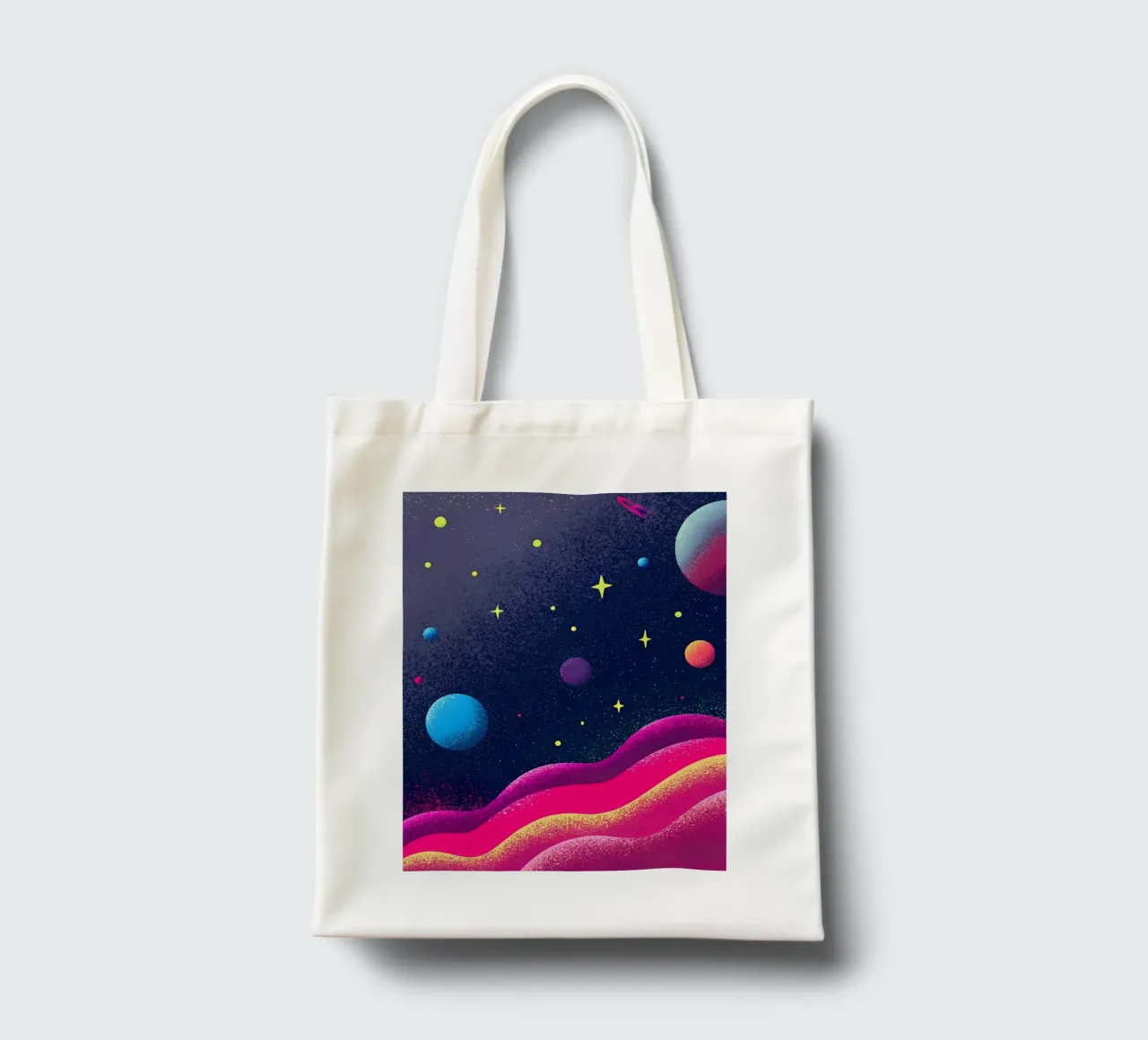 Planeten im Weltraum Jutebeutel von SOUL SHOP