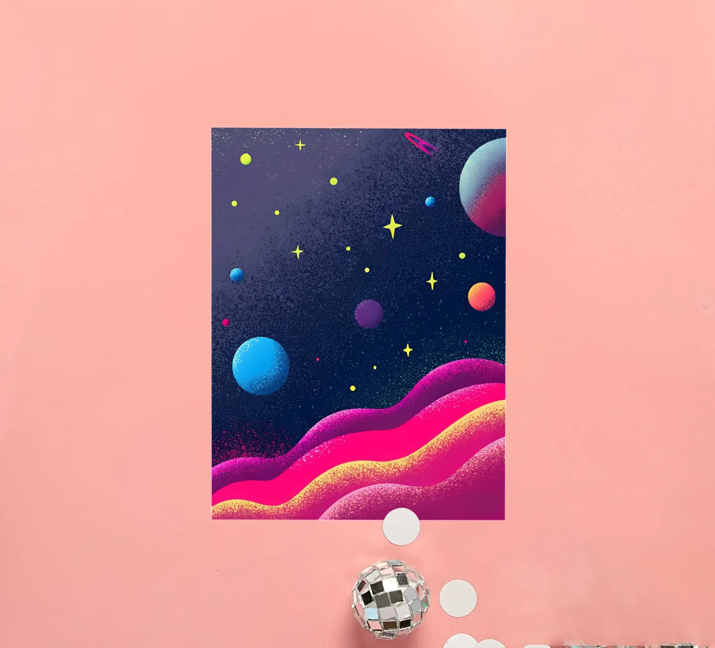 Outer Space Planets sticker by SOUL SHOP