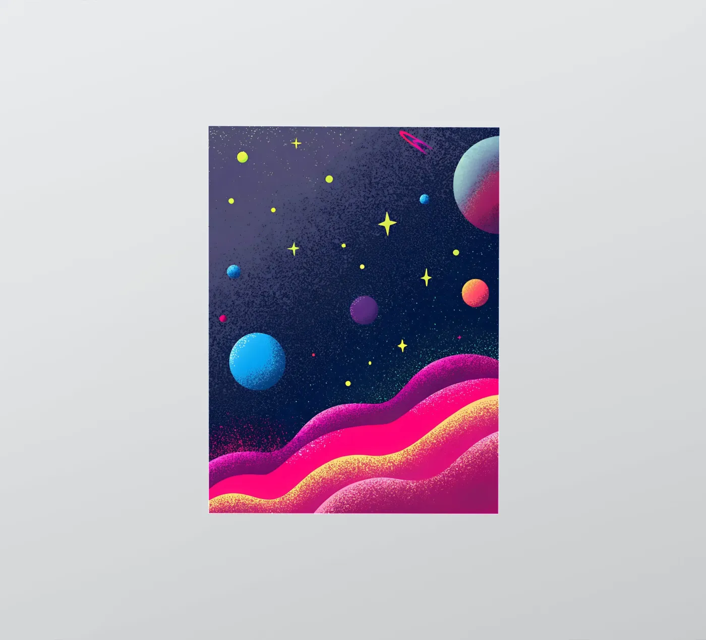 Outer Space Planets sticker by SOUL SHOP