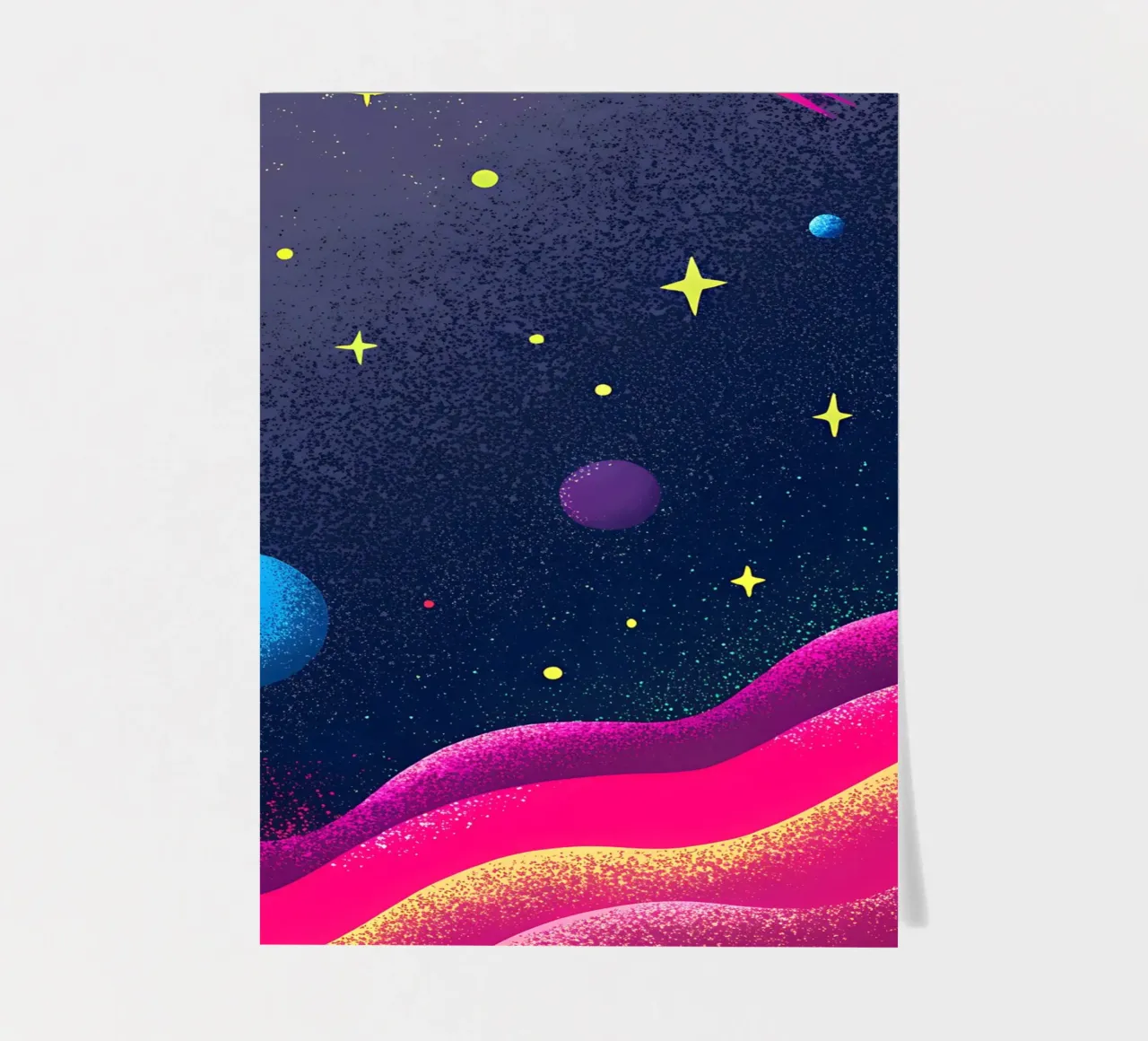 Outer Space Planets sticker sheet by SOUL SHOP