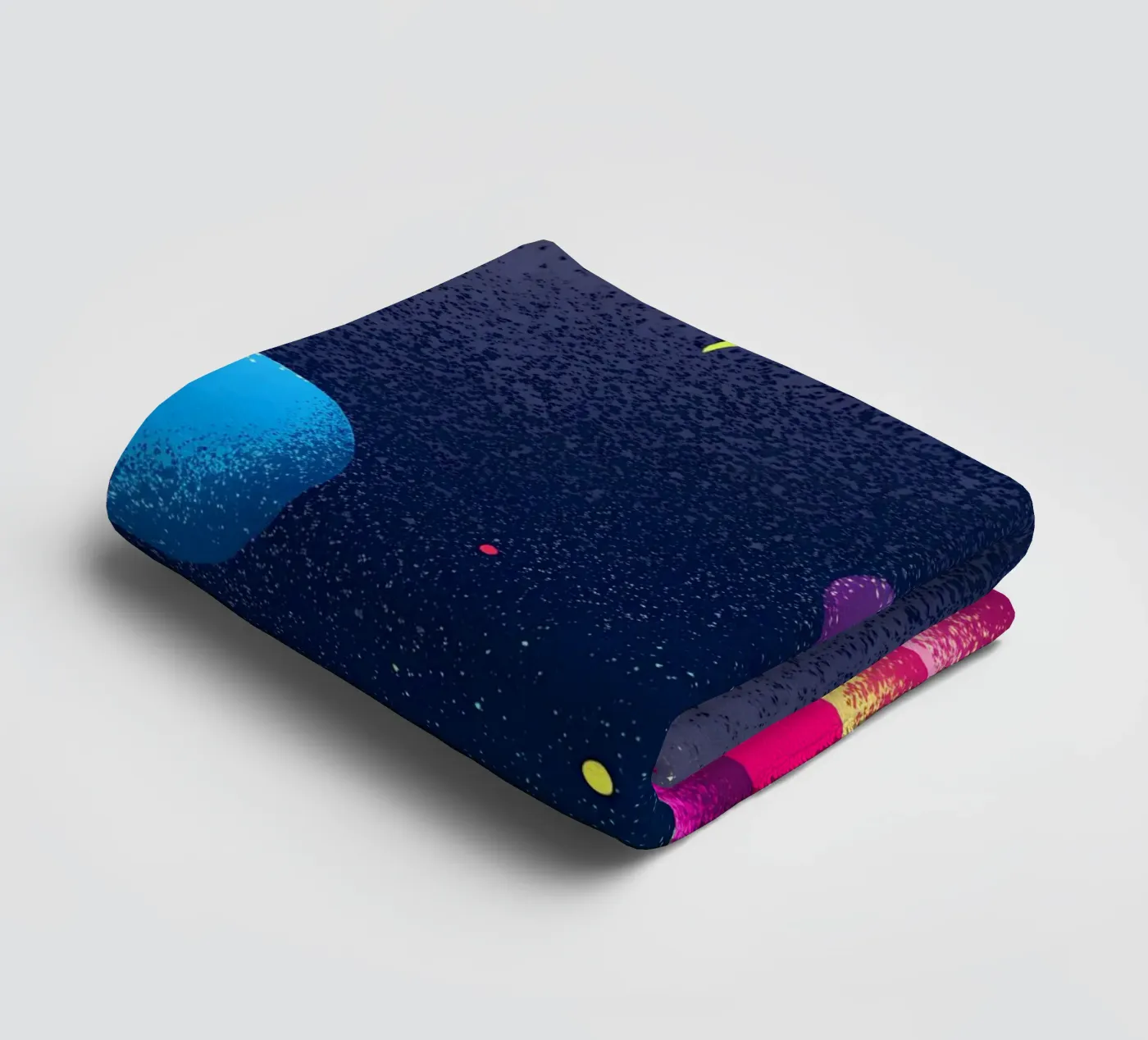 Planeten in de ruimte badhanddoek van SOUL SHOP