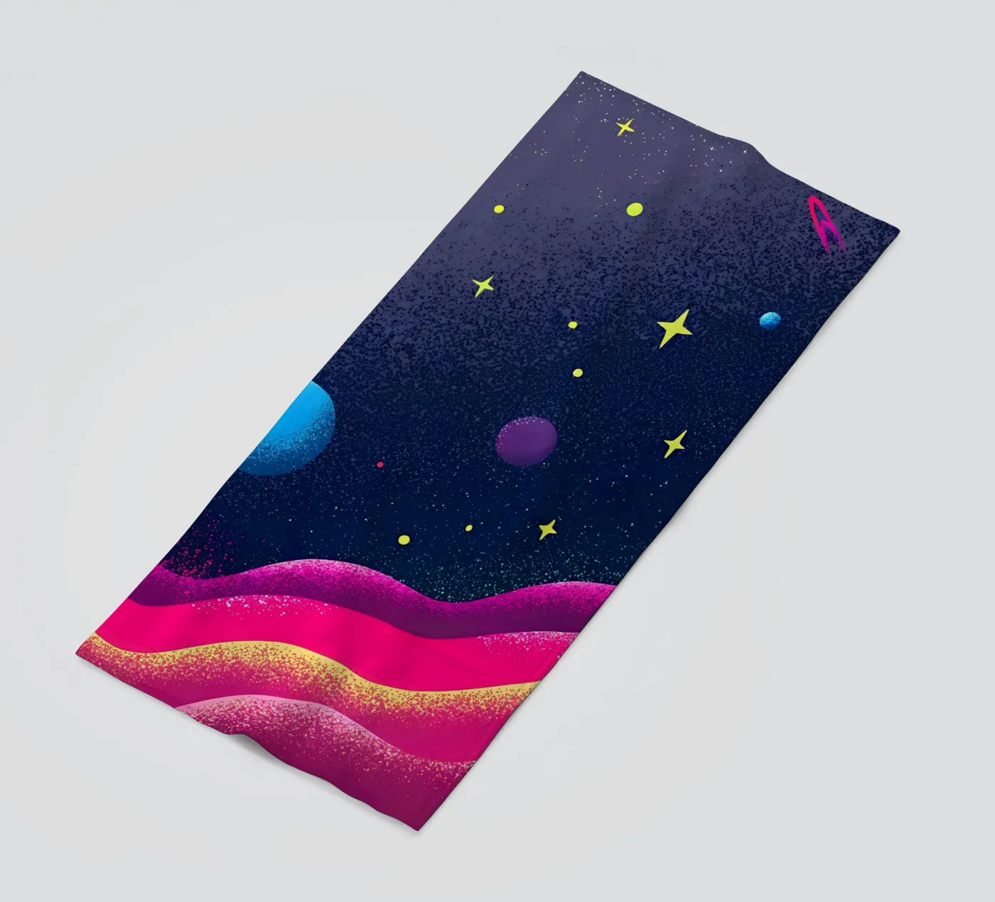 Outer Space Planets strandhanddoek van SOUL SHOP