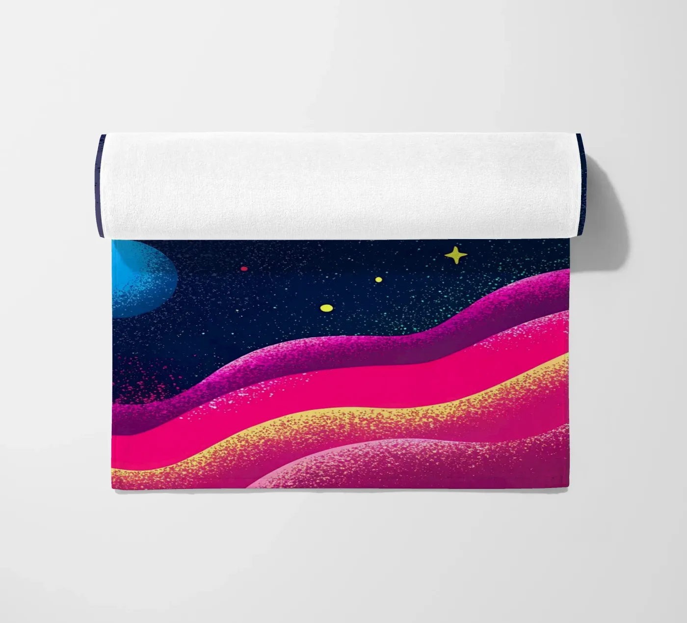 Outer Space Planets strandhanddoek van SOUL SHOP