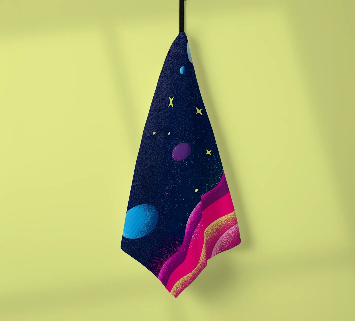 Pianeti dello spazio esterno canovaccio da cucina da SOUL SHOP