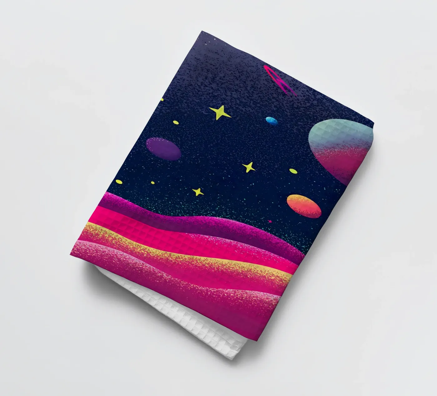 Outer Space Planets torchon de SOUL SHOP
