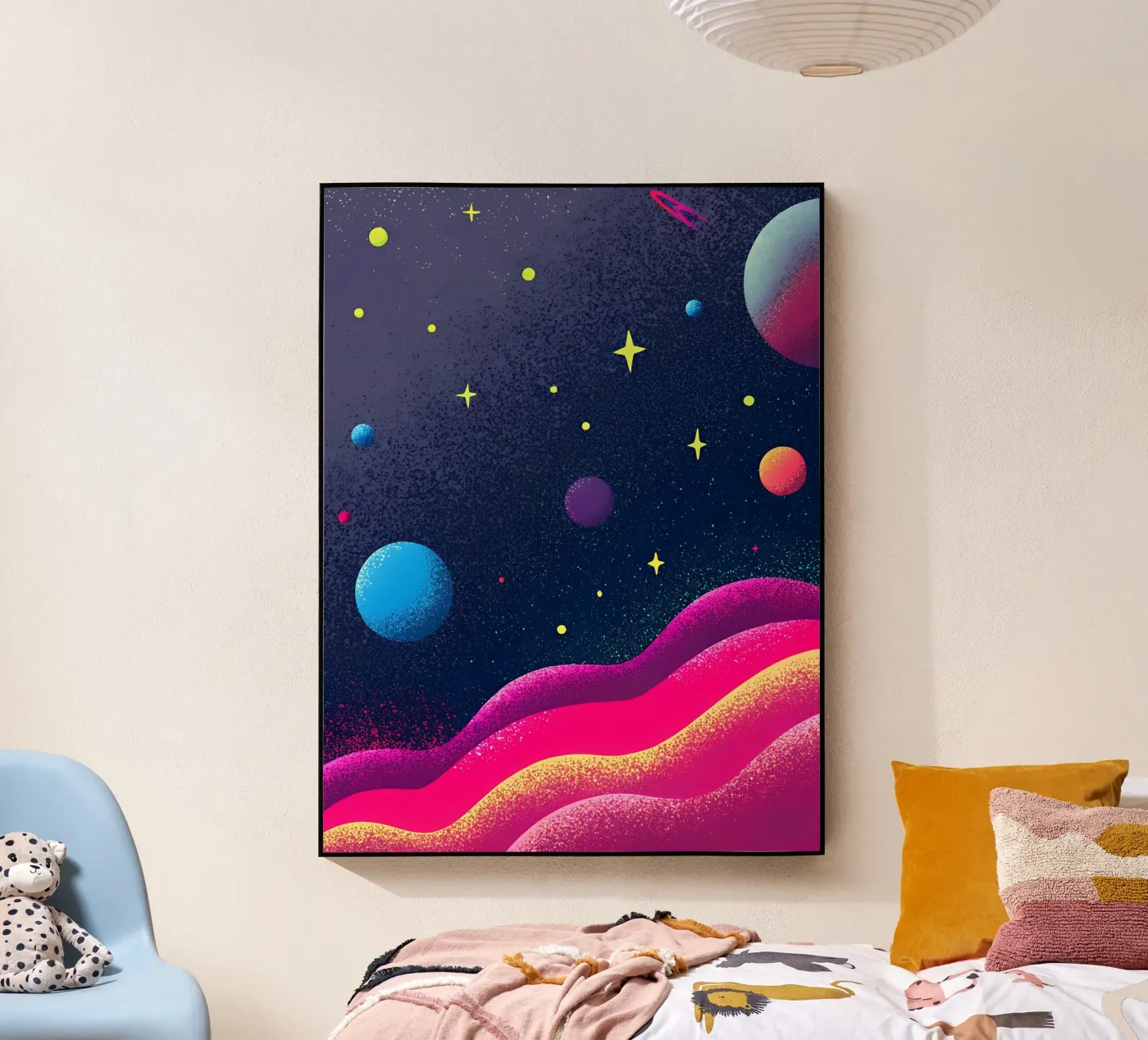 Outer Space Planets Acryl-Glas von SOUL SHOP