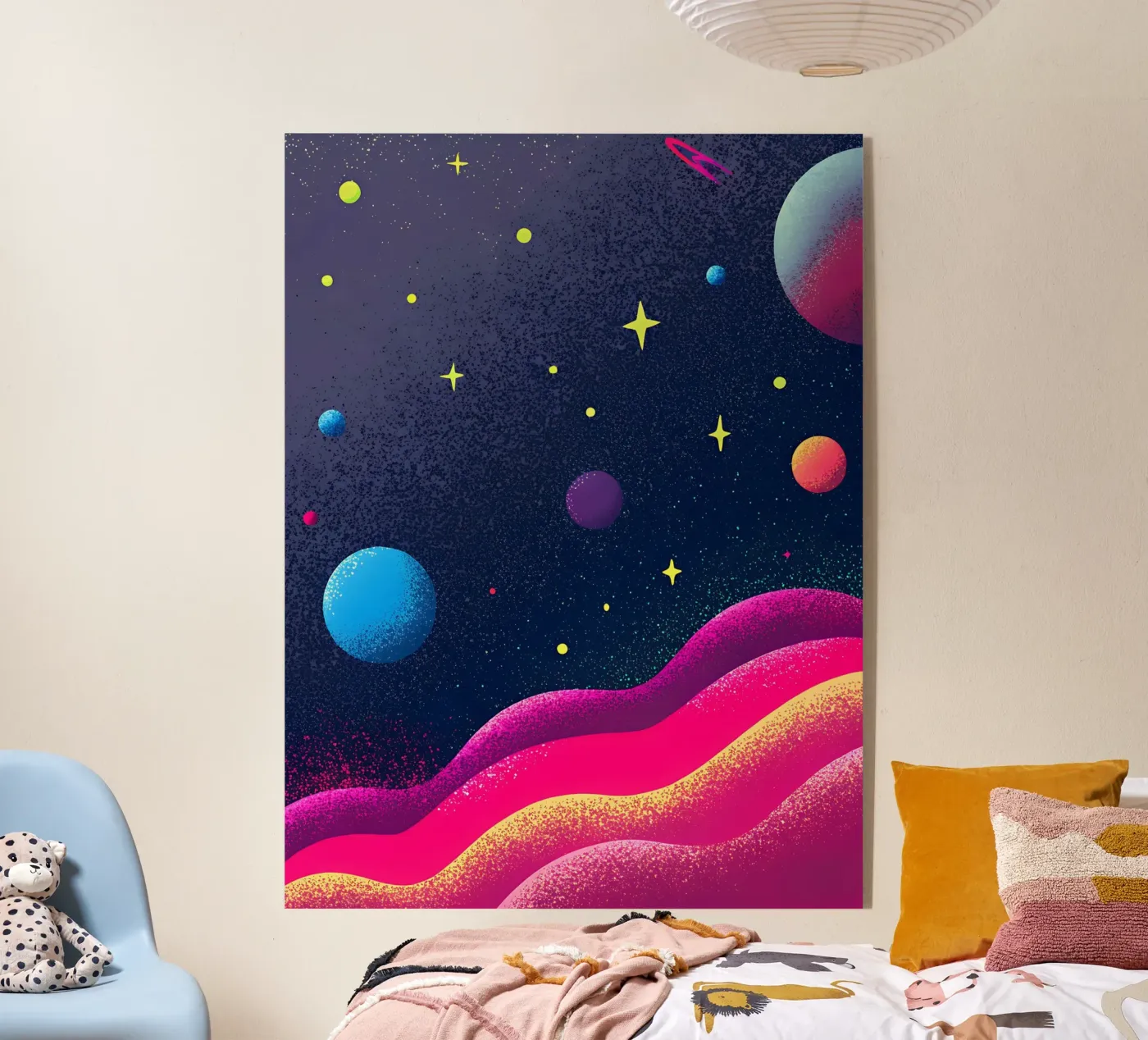 Outer Space Planets Acryl-Glas von SOUL SHOP