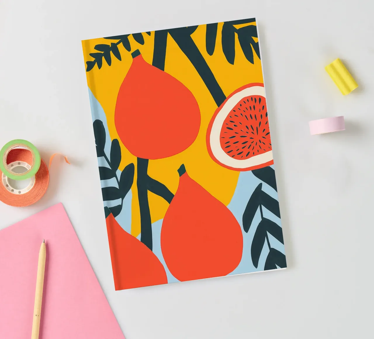Summer, sun, fig scent | Tropical botany notebook by Autofocus