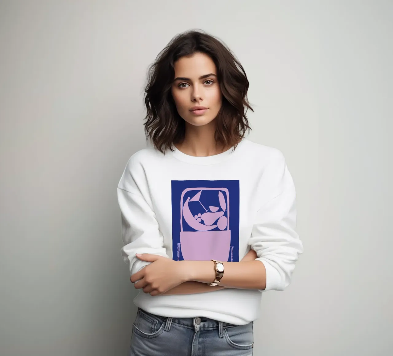 Tetris De Frutas sweatshirt van Pure