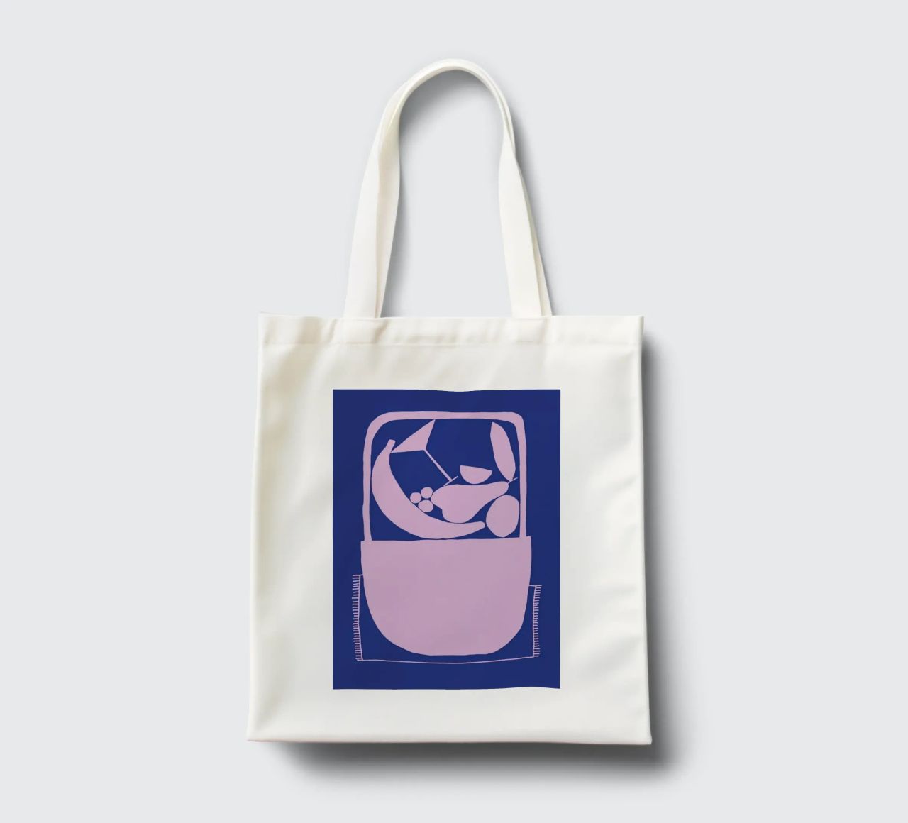 Tetris De Frutas tote bag by Pure