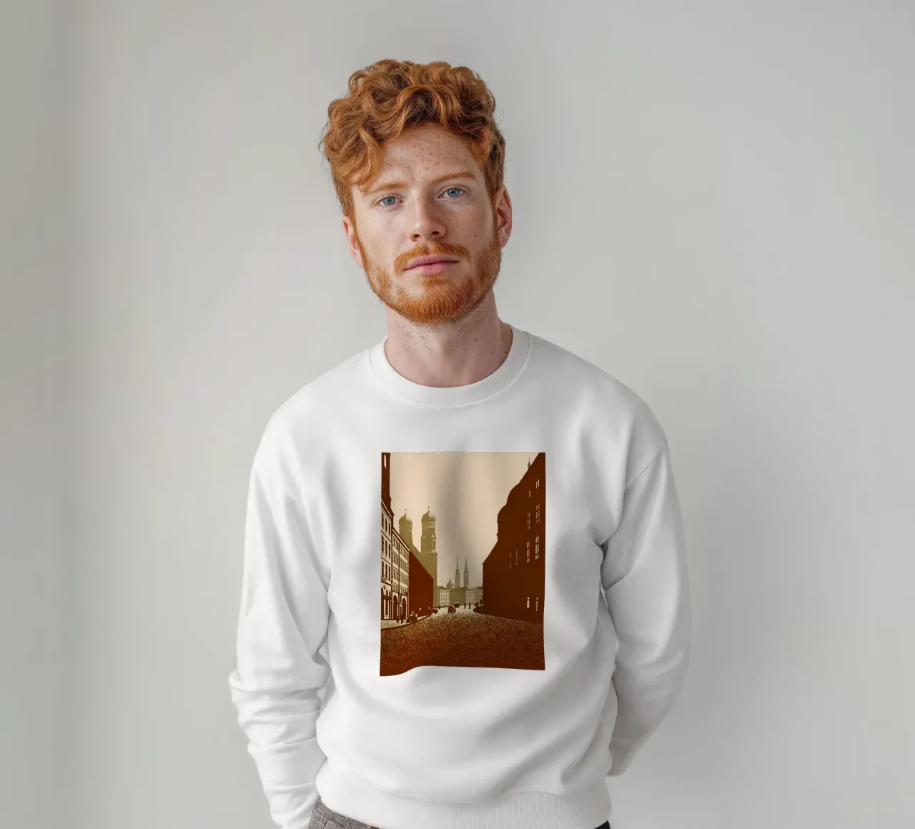 Paesaggio urbano felpa da SOUL SHOP