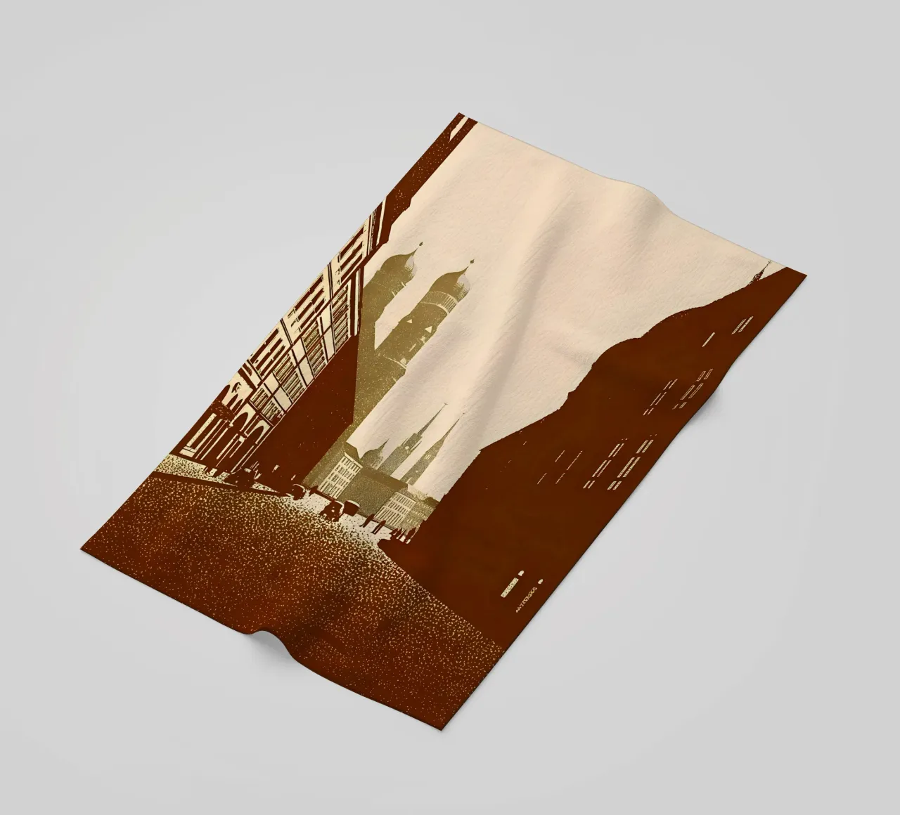 Paesaggio urbano telo mare da SOUL SHOP