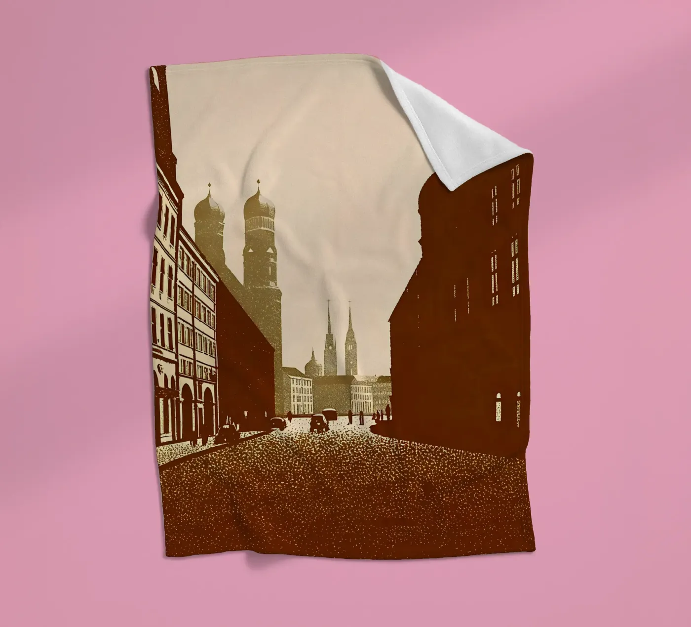 Stadtbild Fleecedecke von SOUL SHOP