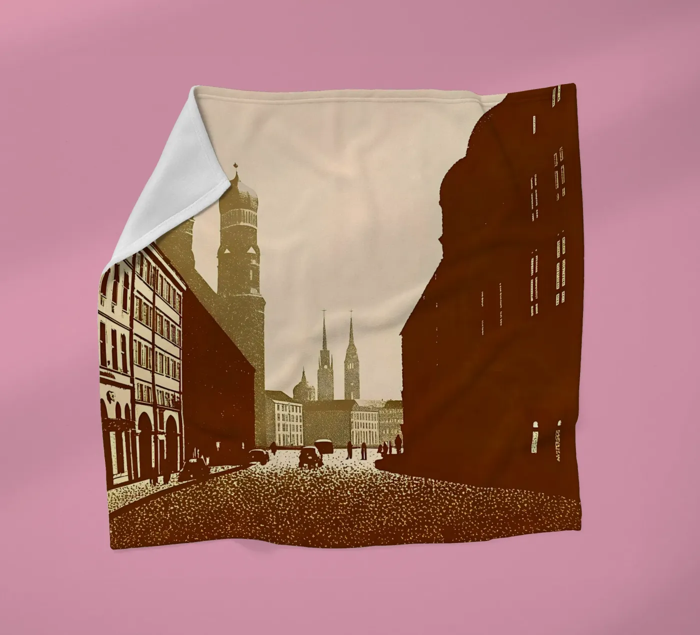 Stadtbild Fleecedecke von SOUL SHOP