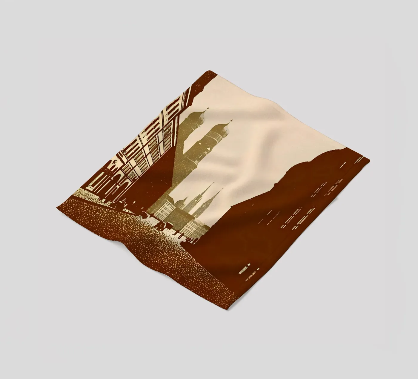 Stadtbild Fleecedecke von SOUL SHOP