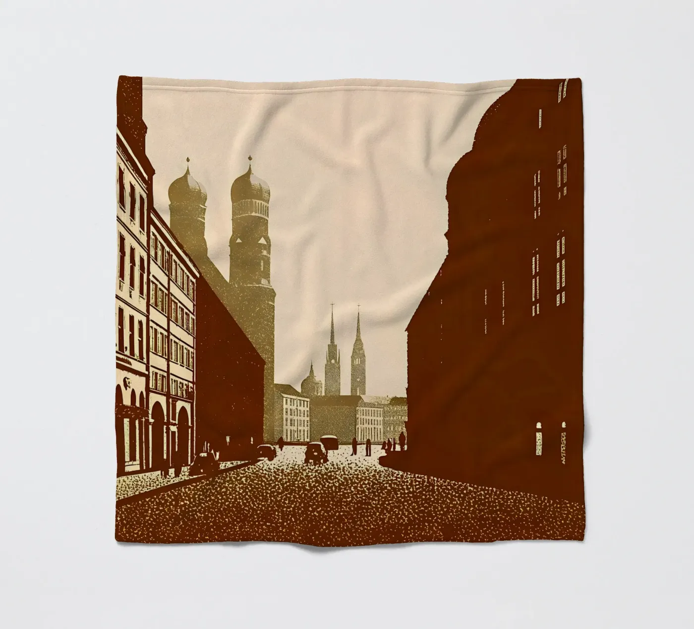 Stadtbild Fleecedecke von SOUL SHOP