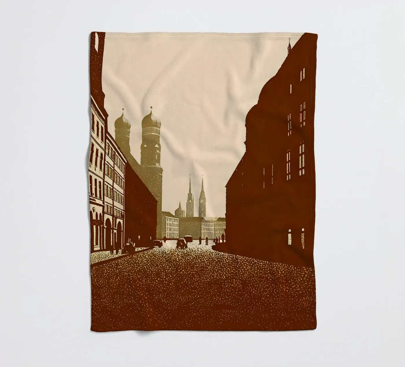 Stadtbild Fleecedecke von SOUL SHOP