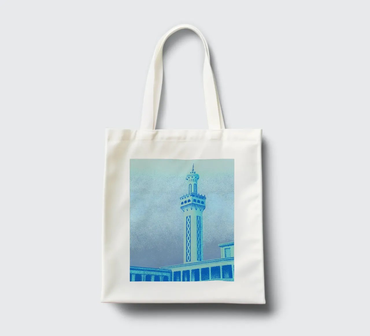Paesaggio urbano borsa in juta da SOUL SHOP