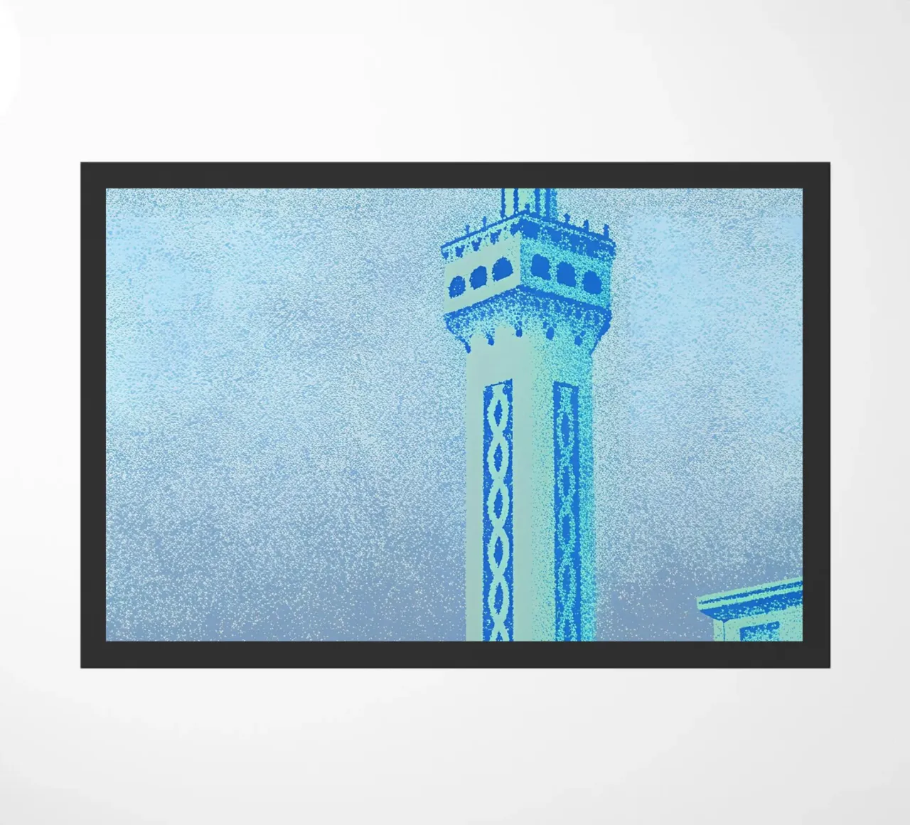 Cityscape doormat by SOUL SHOP