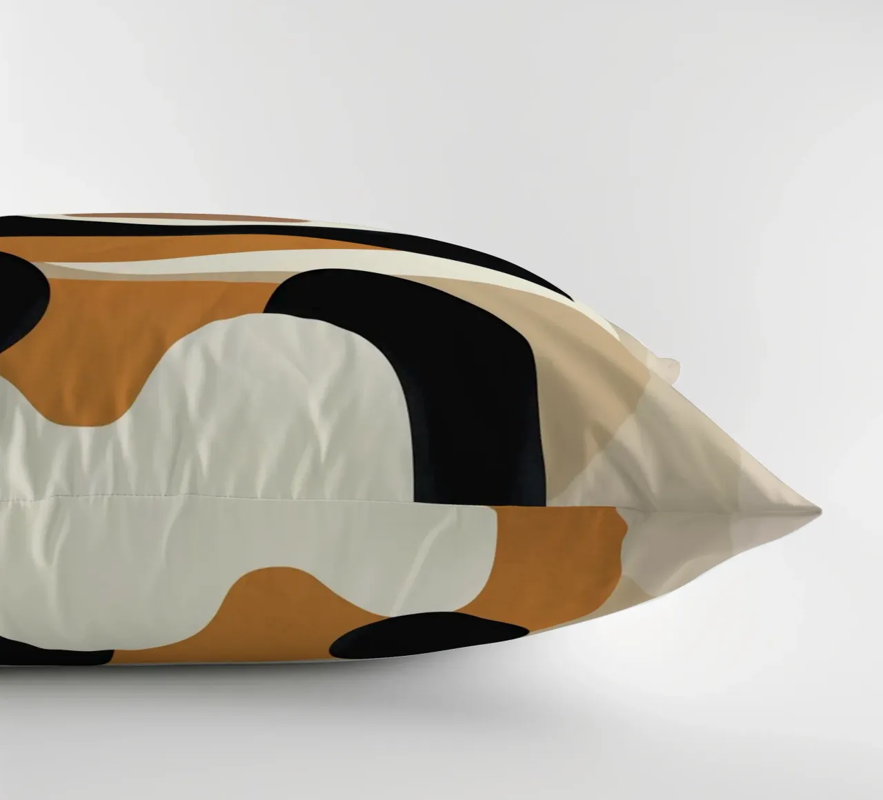 Minimal Abstract Shape Art 1 cuscino da Flow Line