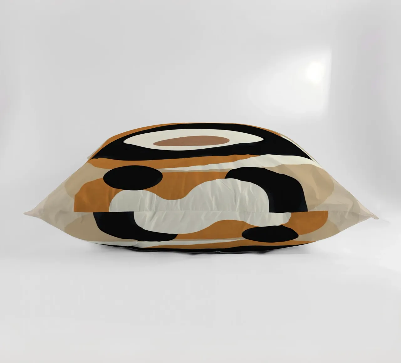 Minimal Abstract Shape Art 1 cuscino da Flow Line