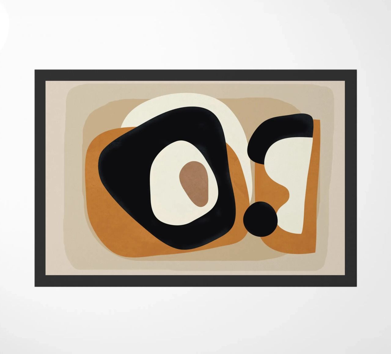 Minimal Abstract Shape Art 1 zerbino da Flow Line
