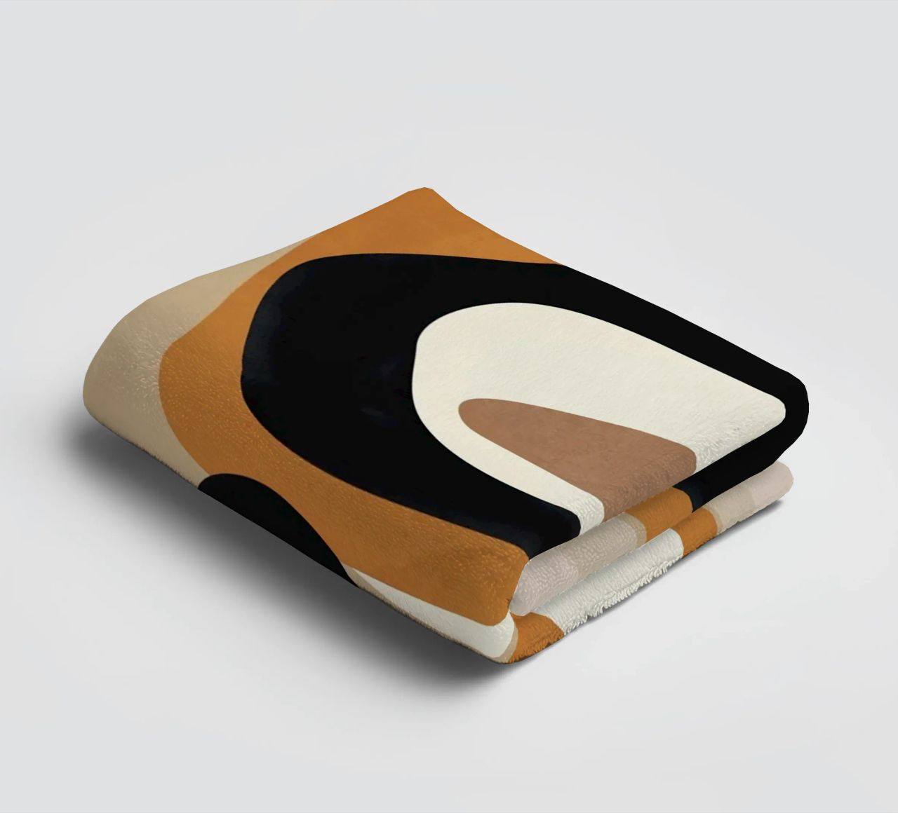 Minimal Abstract Shape Art 1 asciugamano da bagno da Flow Line