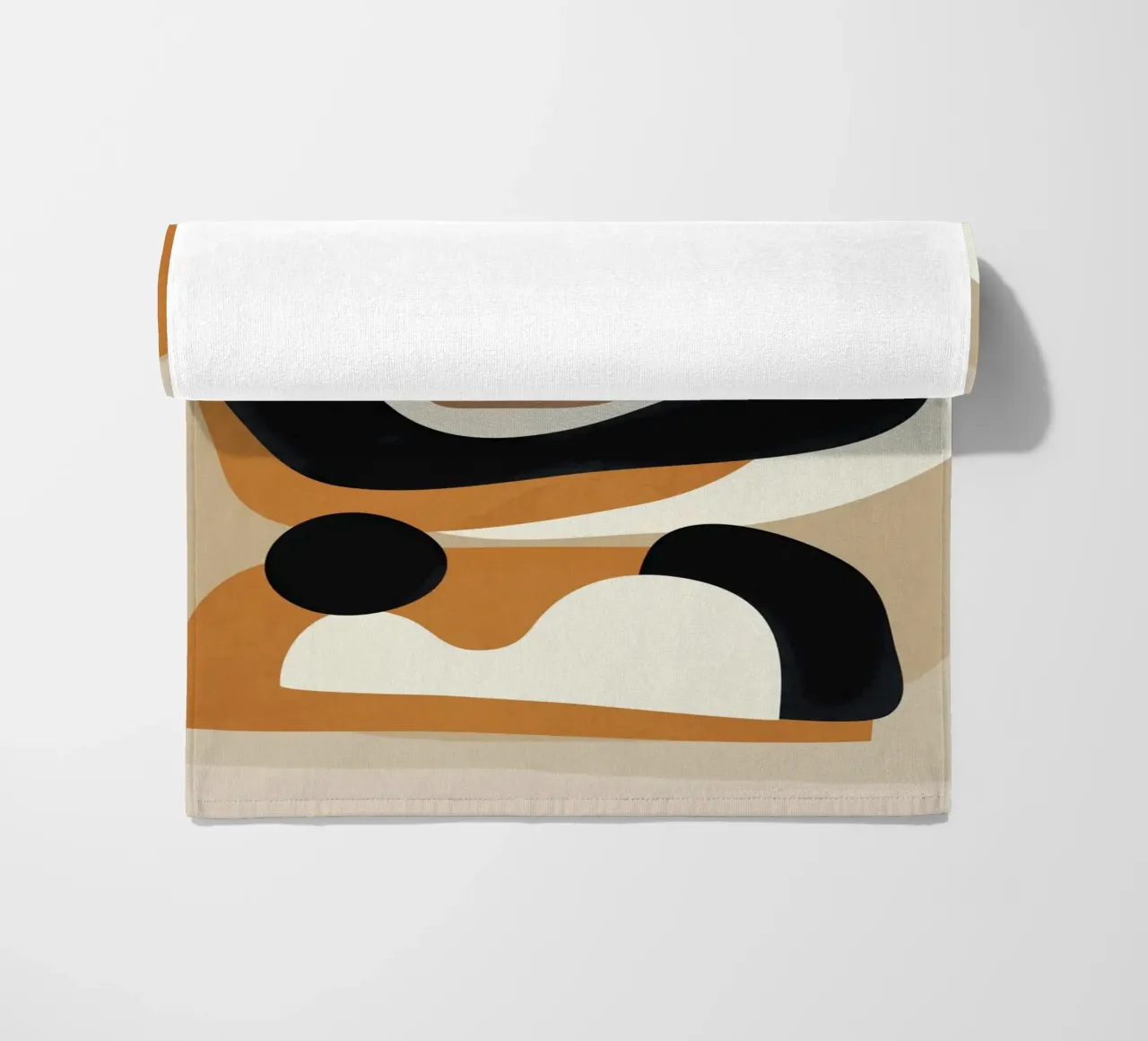 Minimal Abstract Shape Art 1 telo mare da Flow Line
