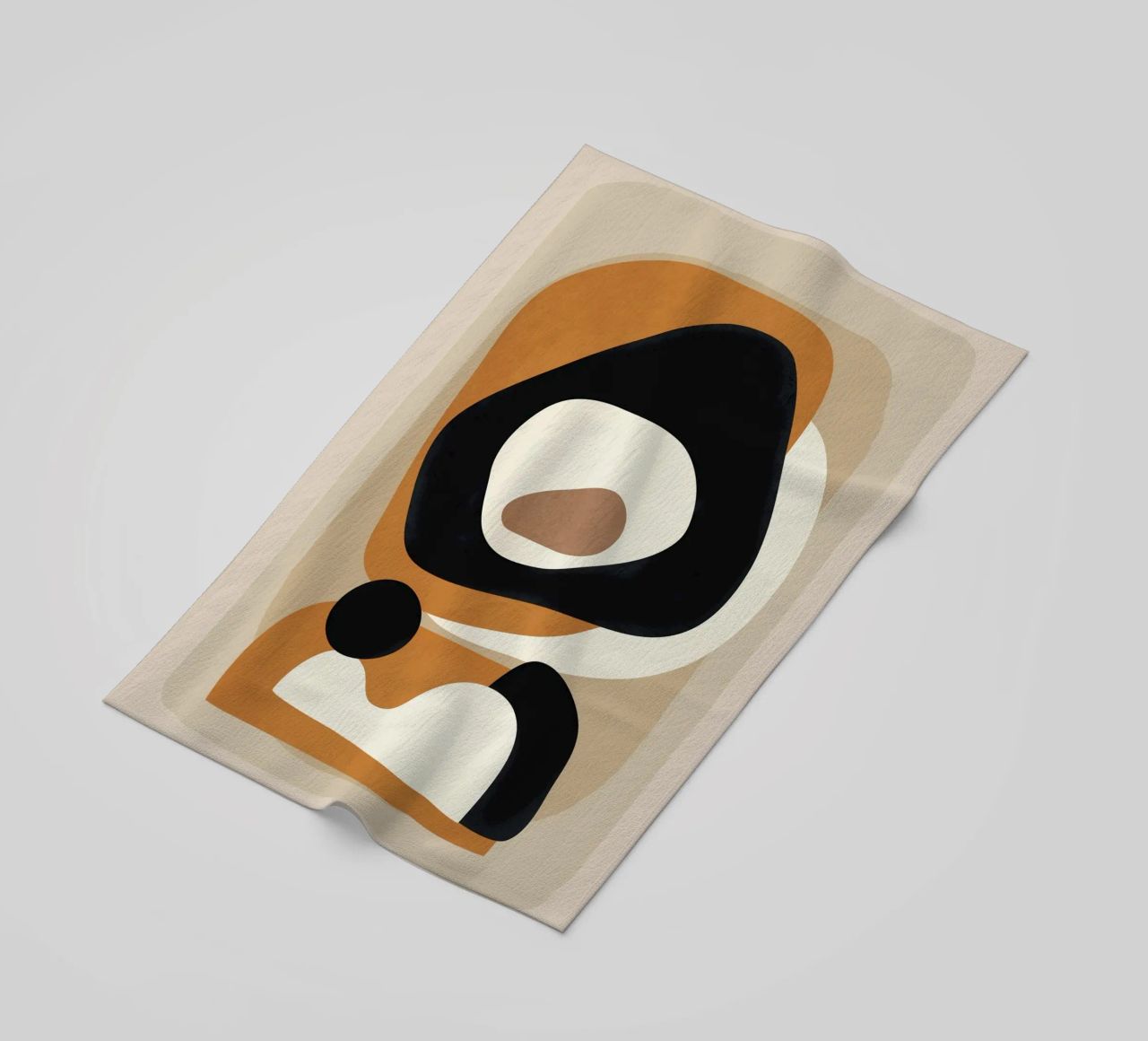 Minimal Abstract Shape Art 1 telo mare da Flow Line