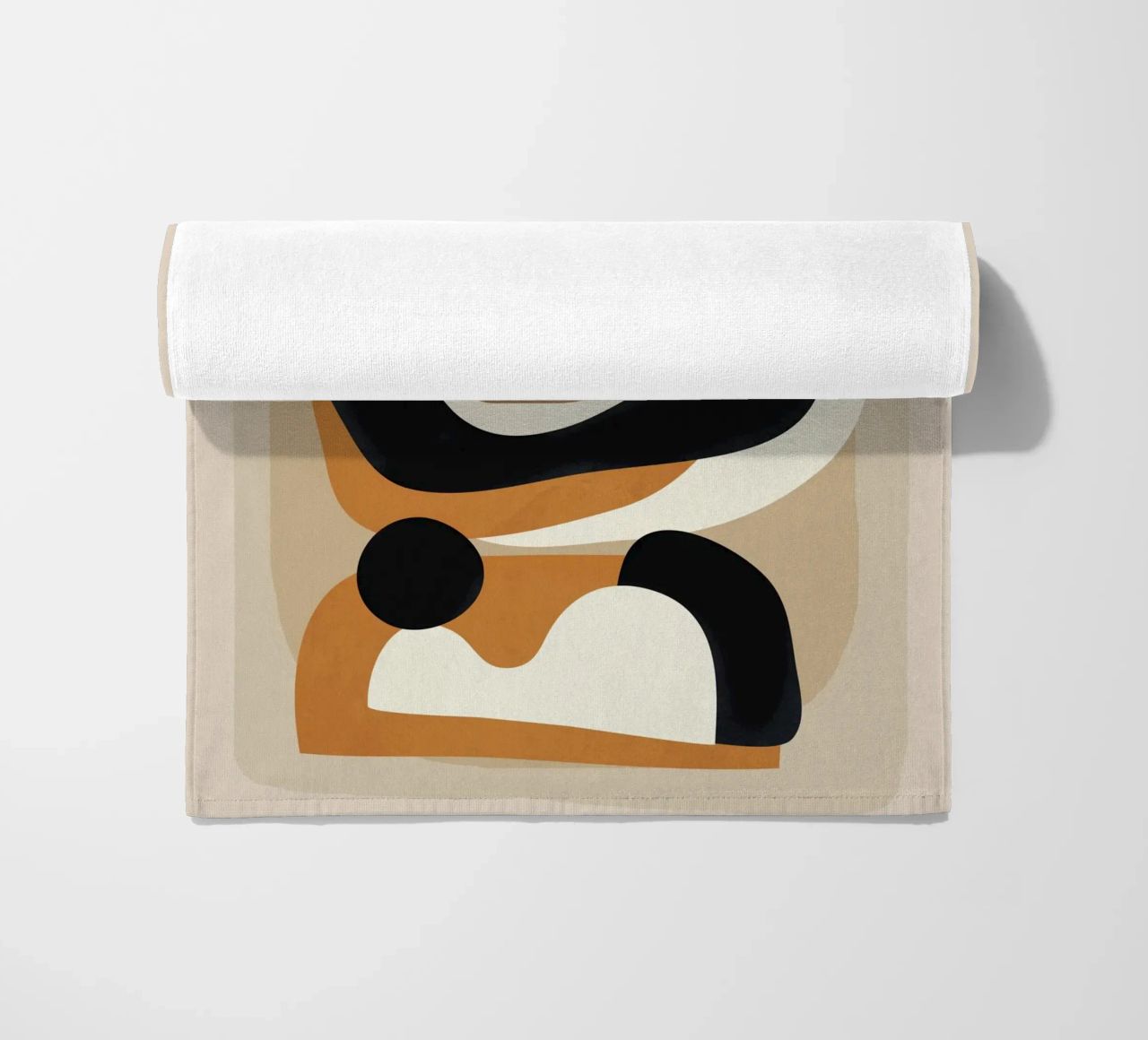 Minimal Abstract Shape Art 1 telo mare da Flow Line