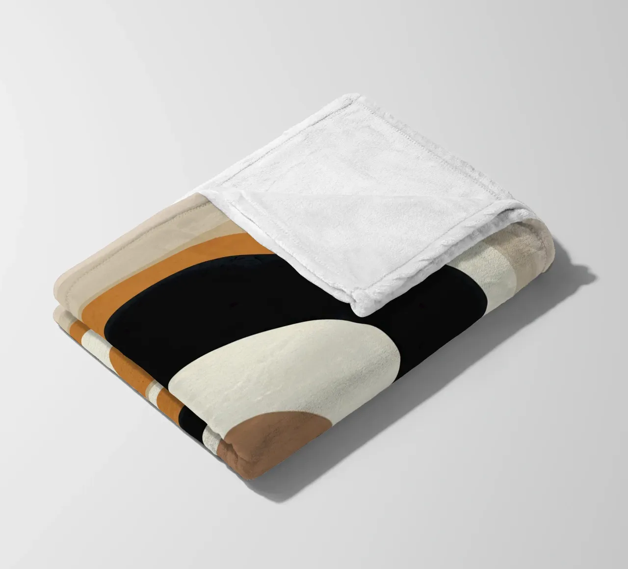 Minimal Abstract Shape Art 1 coperta in pile da Flow Line