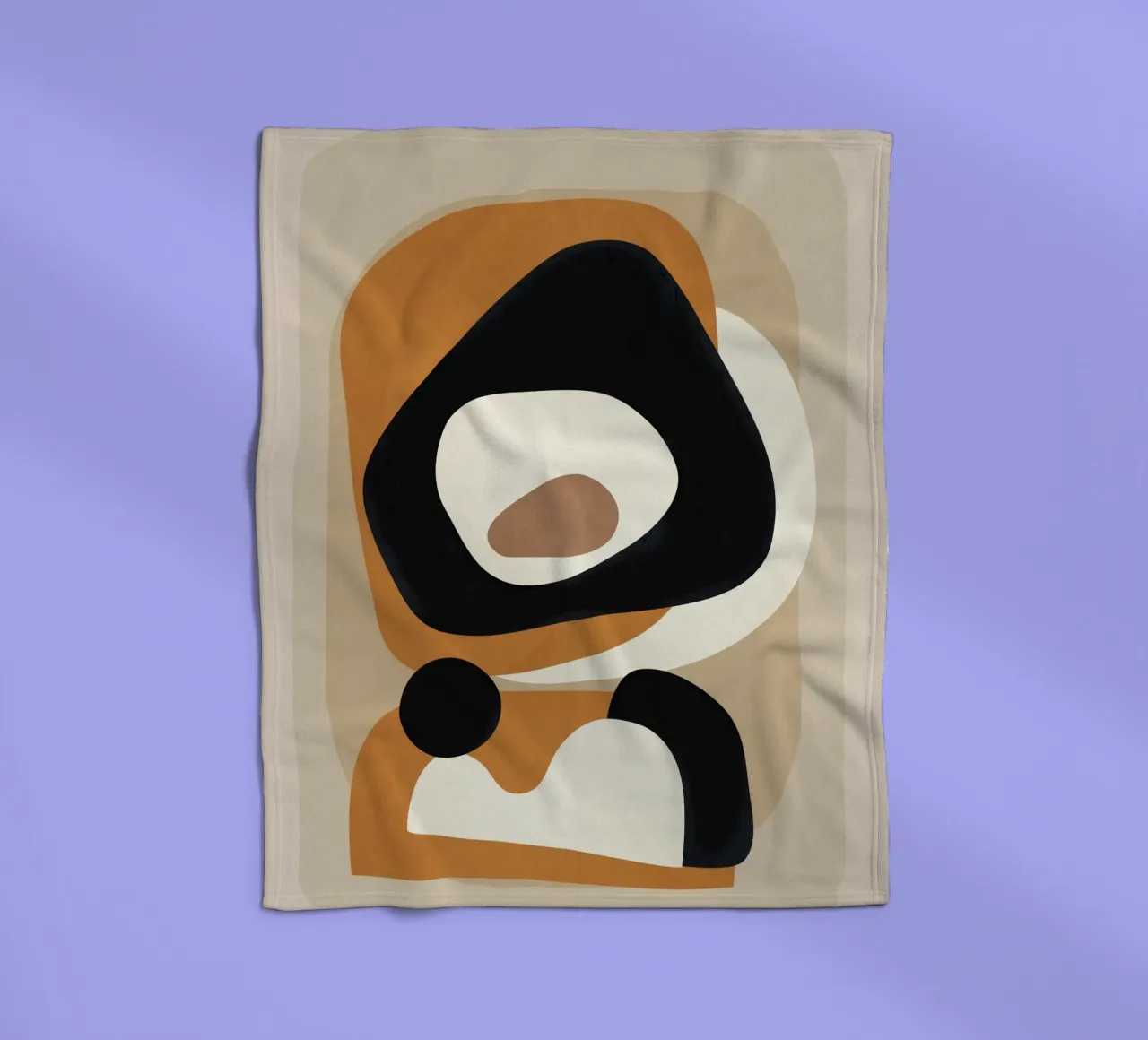 Minimal Abstract Shape Art 1 coperta in pile da Flow Line