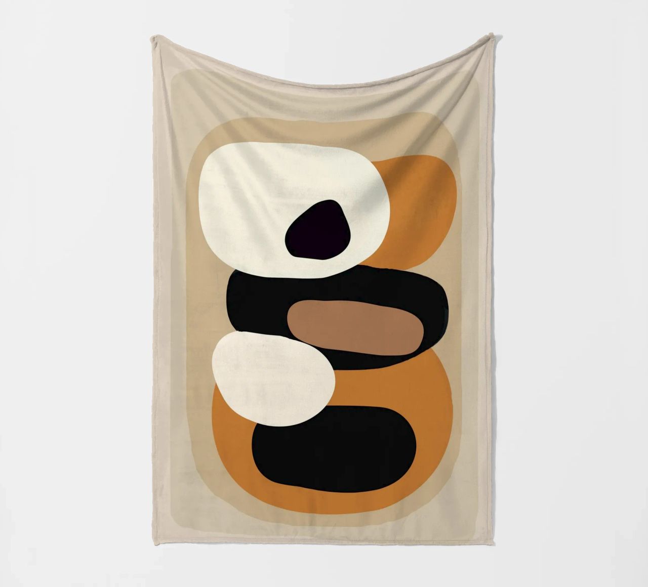 Minimal Abstract Shape Art 2 coperta in pile da Flow Line