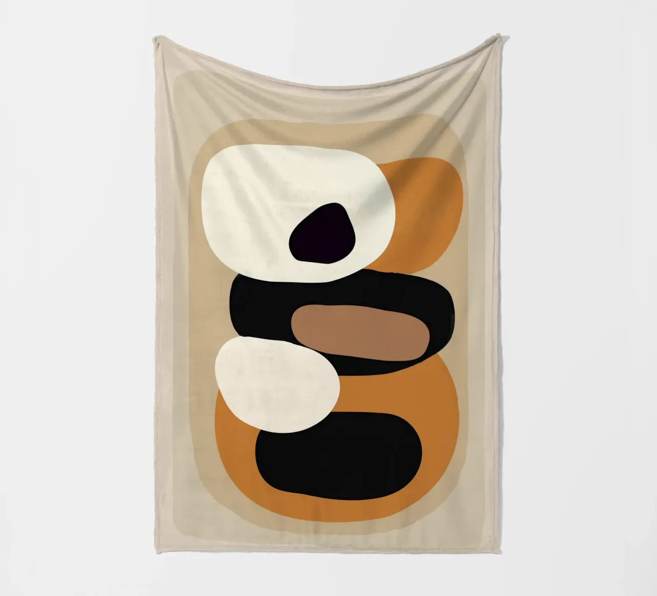 Minimal Abstract Shape Art 2 coperta in pile da Flow Line
